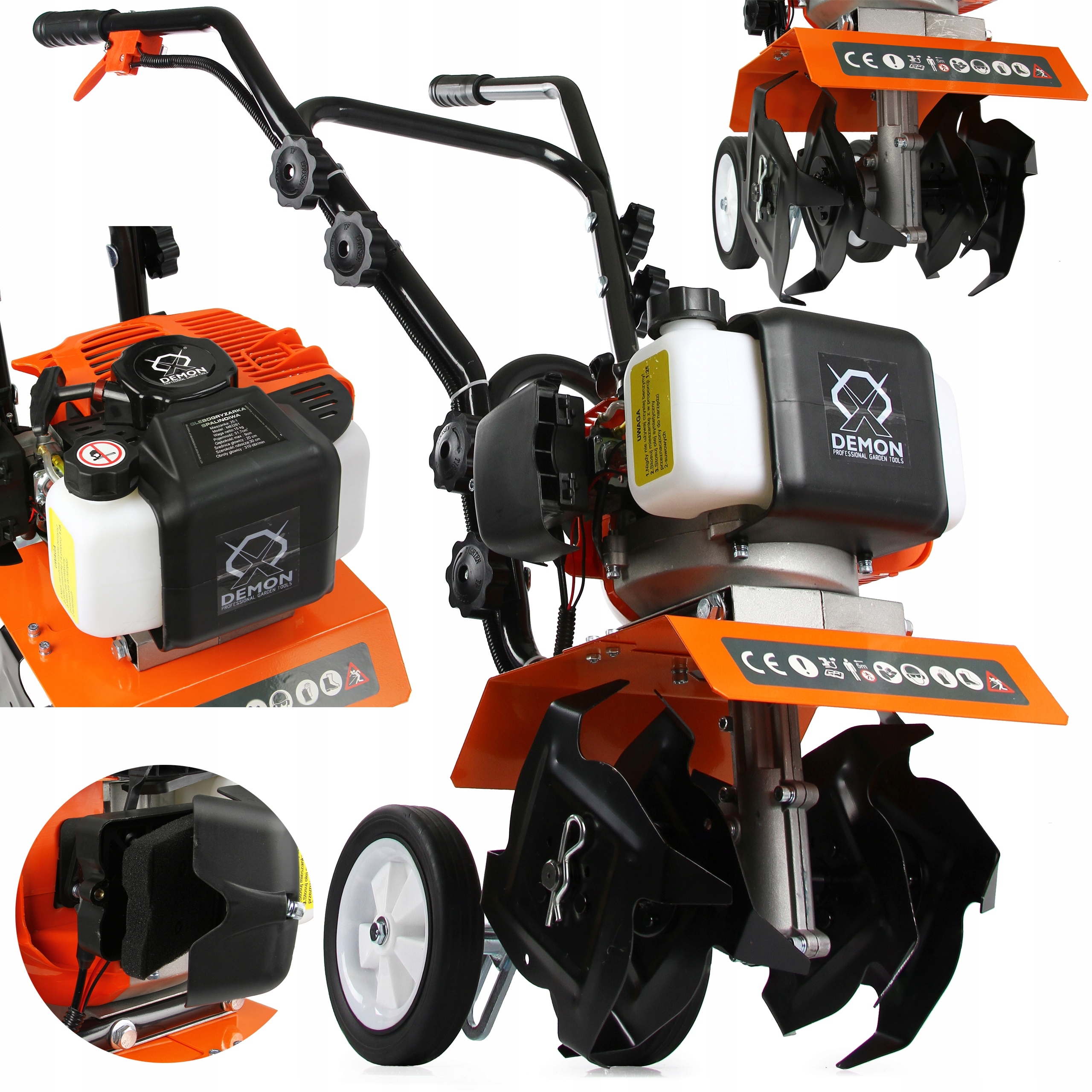 Kultivátor Demon M83261 30 cm 2600 W 3,5 HP
